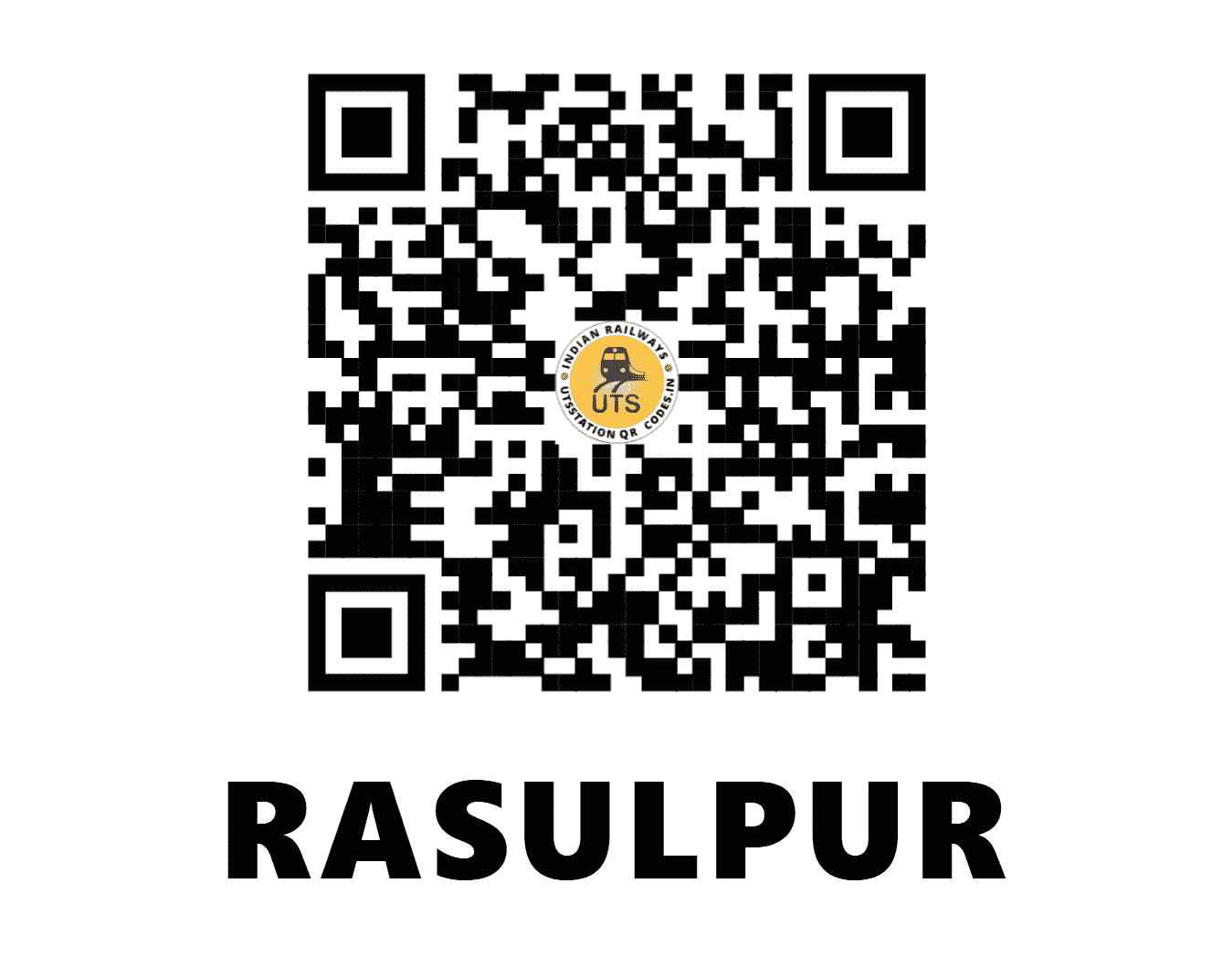 UTS QR Code for RASULPUR - RSLR (ER - WEST BENGAL)